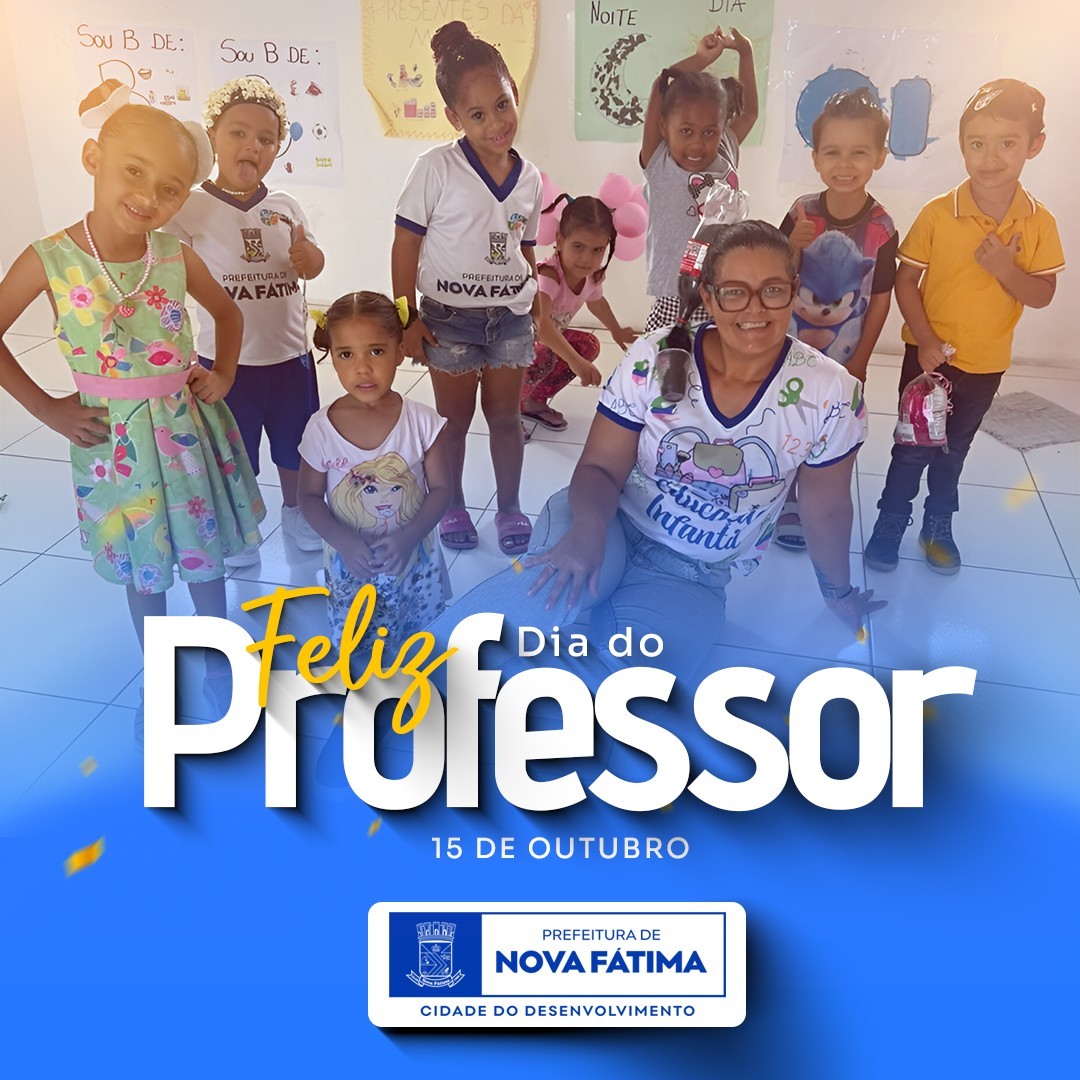 Feliz dia do Professor!